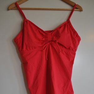 Land's End Pink Tankini Top